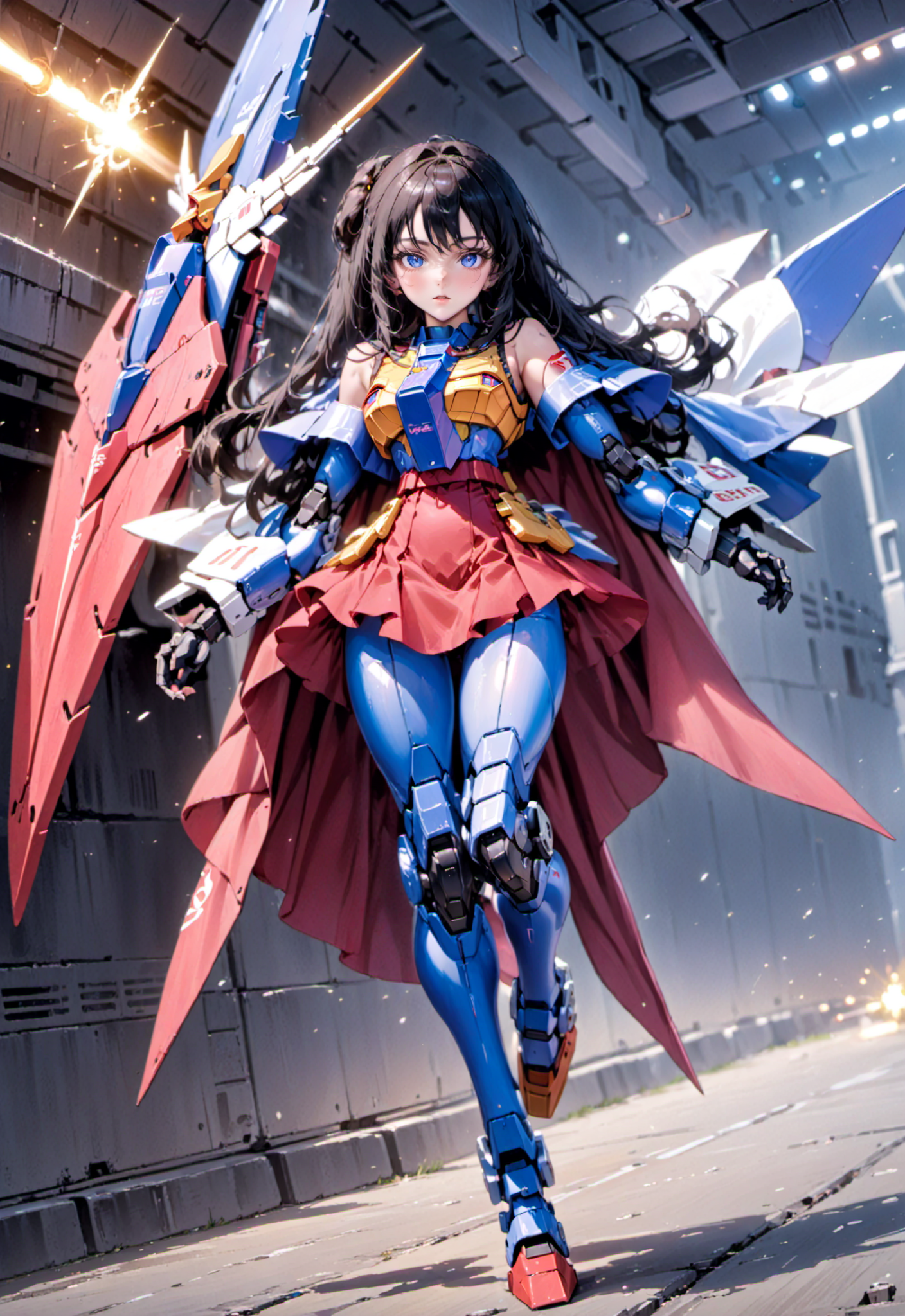01900-2210627646-(8k, RAW photo, best quality, masterpiece_1.3), realistic, _lora_sdxl_loha_RX78_v2_0.9_, gundam_(RX78_), 1girl, solo, long hair,.png